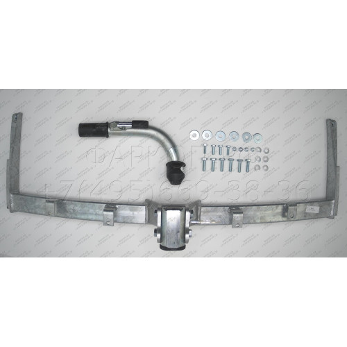 S047C GALIA Полностью оцинкованный фаркоп на Subaru Legacy Station Wagon (BE/BH) и Subaru Outback 4WD 1999-2003. Тип шара: C (горизонтальный съемный). Невидимый вырез бампера. Нагрузки: 1800/75 кг, масса фаркопа 18,35 кг
