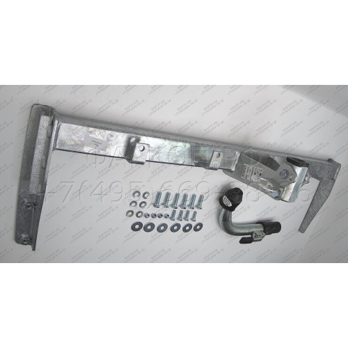 S047C GALIA Полностью оцинкованный фаркоп на Subaru Legacy Station Wagon (BE/BH) и Subaru Outback 4WD 1999-2003. Тип шара: C (горизонтальный съемный). Невидимый вырез бампера. Нагрузки: 1800/75 кг, масса фаркопа 18,35 кг