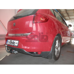 S074C GALIA Полностью оцинкованный фаркоп на SEAT Altea 2004-2015, SEAT Leon 2005-2013. Тип шара: C (горизонтальный съемный). Подрезка бампера. Нагрузки: 1600/75 кг, мас