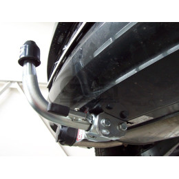 S074C GALIA Полностью оцинкованный фаркоп на SEAT Altea 2004-2015, SEAT Leon 2005-2013. Тип шара: C (горизонтальный съемный). Подрезка бампера. Нагрузки: 1600/75 кг, мас