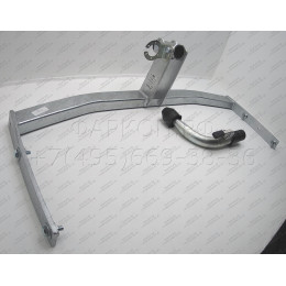 S074C GALIA Полностью оцинкованный фаркоп на SEAT Altea 2004-2015, SEAT Leon 2005-2013. Тип шара: C (горизонтальный съемный). Подрезка бампера. Нагрузки: 1600/75 кг, мас