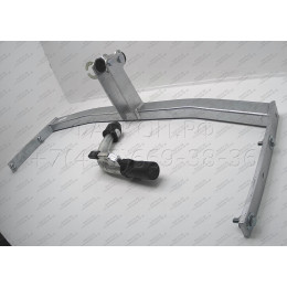 S074C GALIA Полностью оцинкованный фаркоп на SEAT Altea 2004-2015, SEAT Leon 2005-2013. Тип шара: C (горизонтальный съемный). Подрезка бампера. Нагрузки: 1600/75 кг, мас