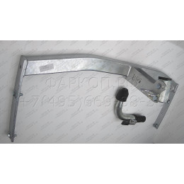 S074C GALIA Полностью оцинкованный фаркоп на SEAT Altea 2004-2015, SEAT Leon 2005-2013. Тип шара: C (горизонтальный съемный). Подрезка бампера. Нагрузки: 1600/75 кг, мас