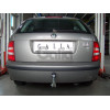 S082C GALIA Полностью оцинкованный фаркоп на Skoda Fabia седан/универсал 2000-2014, с 2008-2014 требуется электрика с блоком согласования. Подрозетник убирается за бампер. Тип шара: C (горизонтальный съемный). Невидимый вырез бампера. Нагрузки: 1200/50 кг