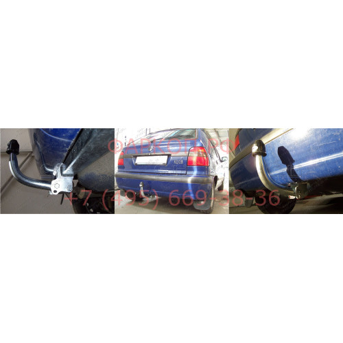 S084A GALIA Полностью оцинкованный фаркоп на Skoda Felicia хетчбек 1996-2002. Тип шара: A. Установка без снятия и выреза бампера. Нагрузки: 1000/50 кг, масса фаркопа 11,22 кг