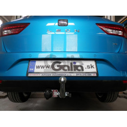 S108A GALIA Полностью оцинкованный фаркоп на SEAT Leon ST универсал 2013-2020. Тип шара: A. Нагрузки: 1800/80 кг, масса фаркопа 14,5 кг