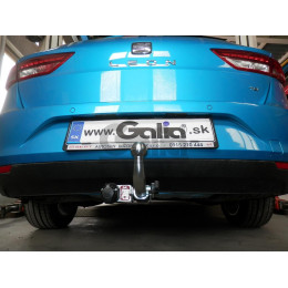 S108A GALIA Полностью оцинкованный фаркоп на SEAT Leon ST универсал 2013-2020. Тип шара: A. Нагрузки: 1800/80 кг, масса фаркопа 14,5 кг