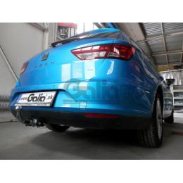 S108A GALIA Полностью оцинкованный фаркоп на SEAT Leon ST универсал 2013-2020. Тип шара: A. Нагрузки: 1800/80 кг, масса фаркопа 14,5 кг