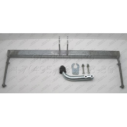 S108A GALIA Полностью оцинкованный фаркоп на SEAT Leon ST универсал 2013-2020. Тип шара: A. Нагрузки: 1800/80 кг, масса фаркопа 14,5 кг