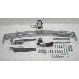 S1096C GALIA Полностью оцинкованный фаркоп на SsangYong Kyron 2005-2016. Тип шара: C (горизонтальный съемный). Невидимый вырез бампера. Нагрузки: 3500/140 кг, масс