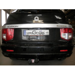 S109A GALIA Полностью оцинкованный фаркоп на Ssang Yong Rexton 2 2006-2012, Rexton W 2012-2017. Тип шара: A. Невидимый вырез бампера. Нагрузки: 3500/140 кг, масса фаркопа 18,52