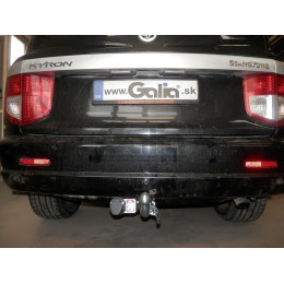 S109A GALIA Полностью оцинкованный фаркоп на Ssang Yong Rexton 2 2006-2012, Rexton W 2012-2017. Тип шара: A. Невидимый вырез бампера. Нагрузки: 3500/140 кг, масса фаркопа 18,52