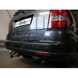 S109A GALIA Полностью оцинкованный фаркоп на Ssang Yong Rexton 2 2006-2012, Rexton W 2012-2017. Тип шара: A. Невидимый вырез бампера. Нагрузки: 3500/140 кг, масса фаркопа 18,52