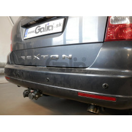 S109A GALIA Полностью оцинкованный фаркоп на Ssang Yong Rexton 2 2006-2012, Rexton W 2012-2017. Тип шара: A. Невидимый вырез бампера. Нагрузки: 3500/140 кг, масса фаркопа 18,52