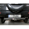 S114C GALIA Полностью оцинкованный фаркоп на Suzuki Grand Vitara 3 двери 2005-2016. Тип шара: C (горизонтальный съемный). Установка без снятия и выреза бампера. Нагрузки: 1800/90 кг, масса фаркопа 16,67 кг