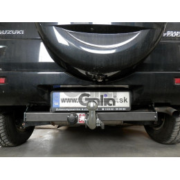 S114C GALIA Полностью оцинкованный фаркоп на Suzuki Grand Vitara 3 двери 2005-2016. Тип шара: C (горизонтальный съемный). Установка без снятия и выреза бампера. 