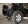 S114C GALIA Полностью оцинкованный фаркоп на Suzuki Grand Vitara 3 двери 2005-2016. Тип шара: C (горизонтальный съемный). Установка без снятия и выреза бампера. Нагрузки: 1800/90 кг, масса фаркопа 16,67 кг