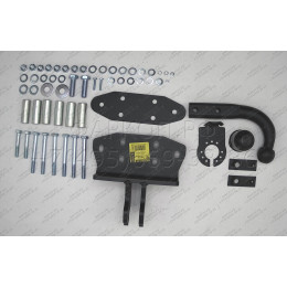 T-170 STEINHOF Фаркоп на Toyota Land Cruiser 200 2008-2021, Lexus LX 2008-2021. Требуется подрезка бампера. Тип шара: A. Нагрузки: 3500/140 кг, масса фаркопа 9,9 кг (без электрики 