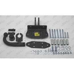 T-170 STEINHOF Фаркоп на Toyota Land Cruiser 200 2008-2021, Lexus LX 2008-2021. Требуется подрезка бампера. Тип шара: A. Нагрузки: 3500/140 кг, масса фаркопа 9,9 кг (без электрики 