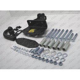 T-170 STEINHOF Фаркоп на Toyota Land Cruiser 200 2008-2021, Lexus LX 2008-2021. Требуется подрезка бампера. Тип шара: A. Нагрузки: 3500/140 кг, масса фаркопа 9,9 кг (без электрики 