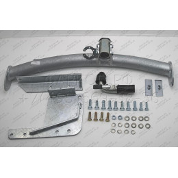 T050C GALIA Полностью оцинкованный фаркоп на Toyota Land Cruiser 100 1998-2008, Lexus LX470 1998-2008. Тип шара: C (горизонтальный съемный). Установка без снятия и выреза б