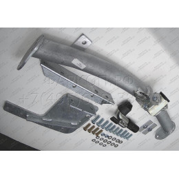 T050C GALIA Полностью оцинкованный фаркоп на Toyota Land Cruiser 100 1998-2008, Lexus LX470 1998-2008. Тип шара: C (горизонтальный съемный). Установка без снятия и выреза б