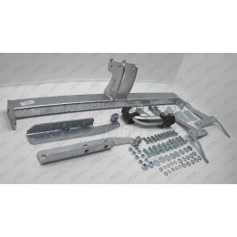 T053A GALIA Полностью оцинкованный фаркоп на Toyota Corolla Verso 2004-2009. Тип шара: A. Требуется подрезка бампера. Нагрузки: 1400/60 кг, масса фаркопа 15,01 кг
