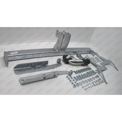 T053A GALIA Полностью оцинкованный фаркоп на Toyota Corolla Verso 2004-2009. Тип шара: A. Требуется подрезка бампера. Нагрузки: 1400/60 кг, масса фаркопа 15,01 кг