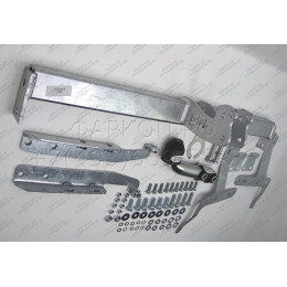T053A GALIA Полностью оцинкованный фаркоп на Toyota Corolla Verso 2004-2009. Тип шара: A. Требуется подрезка бампера. Нагрузки: 1400/60 кг, масса фаркопа 15,01 кг