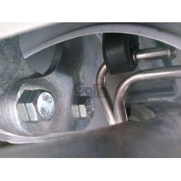 T057A GALIA Полностью оцинкованный фаркоп на Toyota Yaris 2005-2014. Особенности: с 2012 по 2014 необходимо отрегулировать положение глушителя. Тип шара: A. Без
