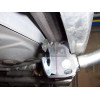 T057A GALIA Полностью оцинкованный фаркоп на Toyota Yaris 2005-2014. Особенности: с 2012 по 2014 необходимо отрегулировать положение глушителя. Тип шара: A. Без выреза бампера. Нагрузки: 1050/50 кг, масса фаркопа 13,25 кг