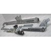 T057A GALIA Полностью оцинкованный фаркоп на Toyota Yaris 2005-2014. Особенности: с 2012 по 2014 необходимо отрегулировать положение глушителя. Тип шара: A. Без выреза бампера. Нагрузки: 1050/50 кг, масса фаркопа 13,25 кг