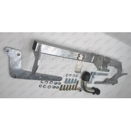 T057A GALIA Полностью оцинкованный фаркоп на Toyota Yaris 2005-2014. Особенности: с 2012 по 2014 необходимо отрегулировать положение глушителя. Тип шара: A. Без