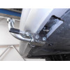 T060C GALIA Полностью оцинкованный фаркоп на Toyota Corolla E15 седан 2007-2013. Подрозетник убирается за бампер. Тип шара: C (горизонтальный съемный). Невидимый вырез бампера. Нагрузки: 1500/60 кг, масса фаркопа 18,17 кг