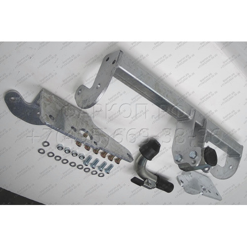 T060C GALIA Полностью оцинкованный фаркоп на Toyota Corolla E15 седан 2007-2013. Подрозетник убирается за бампер. Тип шара: C (горизонтальный съемный). Невидимый вырез бампера. Нагрузки: 1500/60 кг, масса фаркопа 18,17 кг