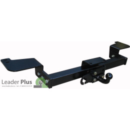T110-F Лидер-плюс ТСУ для Toyota Land Cruiser 200 2007-2021, Lexus LX570 2007-2021, Lexus LX450d 2015-2021 без снятия и выреза бампера. Тип шара: F. Нагрузки: 2000/100 кг, масса фаркопа 19
