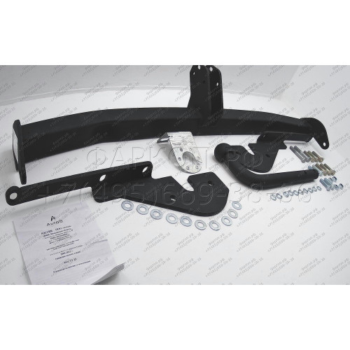 TY 23 AVTOS Фаркоп на Toyota RAV4, кроме удлиненной 2009-2013 без подрезки бампера. Тип шара: A. Нагрузки: 1500/75 кг, масса фаркопа 18,5 кг (без электрики в комплекте)