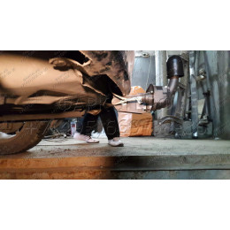 H.T49.A HALTY Фаркоп на Toyota Fielder 2WD/4WD 2006-2012. Возможно потребуется подрезка бампера. Тип шара: A. Нагрузки: 750/75 кг, масса фаркопа 12,9 кг