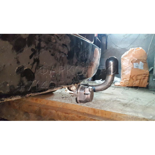 H.T49.A HALTY Фаркоп на Toyota Fielder 2WD/4WD 2006-2012. Возможно потребуется подрезка бампера. Тип шара: A. Нагрузки: 750/75 кг, масса фаркопа 12,9 кг