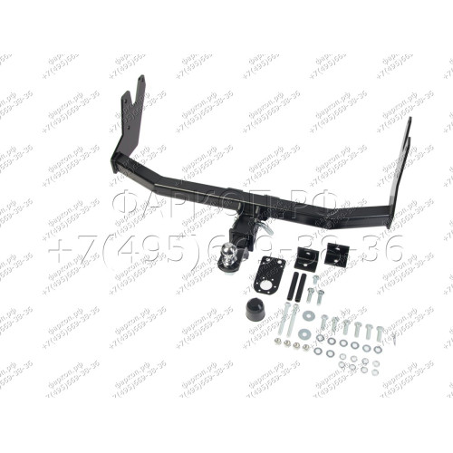 H.T53.E HALTY Фаркоп на Toyota Granvia 1995-2004, Toyota Grand Hiace 1999-2002, Toyota Hiace H12, H22, H18, H28 1995-2005 без подрезки бампера. Тип шара: E. Нагрузки: 750/75 кг, масса фаркопа 18,6 кг