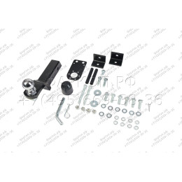 H.T53.E HALTY Фаркоп на Toyota Granvia 1995-2004, Toyota Grand Hiace 1999-2002, Toyota Hiace H12, H22, H18, H28 1995-2005 без подрезки бампера. Тип шара: E. Нагрузки: 750/75 кг, масса фаркопа 18,6 к