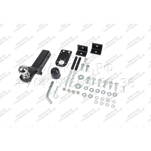 H.T53.E HALTY Фаркоп на Toyota Granvia 1995-2004, Toyota Grand Hiace 1999-2002, Toyota Hiace H12, H22, H18, H28 1995-2005 без подрезки бампера. Тип шара: E. Нагрузки: 750/75 кг, масса фаркопа 18,6 кг