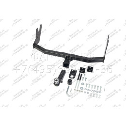 H.T53.E HALTY Фаркоп на Toyota Granvia 1995-2004, Toyota Grand Hiace 1999-2002, Toyota Hiace H12, H22, H18, H28 1995-2005 без подрезки бампера. Тип шара: E. Нагрузки: 750/75 кг, масса фаркопа 18,6 к
