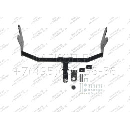 H.T53.E HALTY Фаркоп на Toyota Granvia 1995-2004, Toyota Grand Hiace 1999-2002, Toyota Hiace H12, H22, H18, H28 1995-2005 без подрезки бампера. Тип шара: E. Нагрузки: 750/75 кг, масса фаркопа 18,6 к