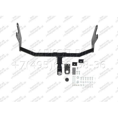 H.T53.E HALTY Фаркоп на Toyota Granvia 1995-2004, Toyota Grand Hiace 1999-2002, Toyota Hiace H12, H22, H18, H28 1995-2005 без подрезки бампера. Тип шара: E. Нагрузки: 750/75 кг, масса фаркопа 18,6 кг