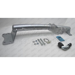 V052A GALIA Полностью оцинкованный фаркоп на Audi Q7 2006-2015, Porsche Cayenne 2002-2010, 2010-2018, Volkswagen Touareg 2002-2010, 2010-2018. Тип шара: A. Минимальная подрезка бампера. Наг