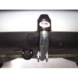 V065A GALIA Полностью оцинкованный фаркоп на Volkswagen Touran 2002-2015. Подрозетник убирается за бампер. Тип шара: A. Подрезка бампера. Нагрузки: 1800/75 кг, мас
