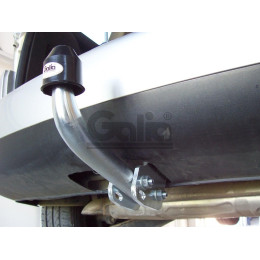 V065A GALIA Полностью оцинкованный фаркоп на Volkswagen Touran 2002-2015. Подрозетник убирается за бампер. Тип шара: A. Подрезка бампера. Нагрузки: 1800/75 кг, мас
