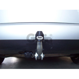 V065A GALIA Полностью оцинкованный фаркоп на Volkswagen Touran 2002-2015. Подрозетник убирается за бампер. Тип шара: A. Подрезка бампера. Нагрузки: 1800/75 кг, мас