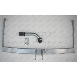 V065A GALIA Полностью оцинкованный фаркоп на Volkswagen Touran 2002-2015. Подрозетник убирается за бампер. Тип шара: A. Подрезка бампера. Нагрузки: 1800/75 кг, мас